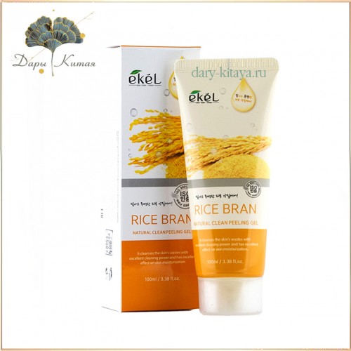 Гель-пилинг для лица Ekel Rice Bran Peeling Gel с рисом