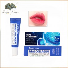Разглаживающий бальзам для губ с коллагеном-FARMSTAY REAL COLLAGEN ESSENTIAL LIP BALM 