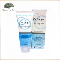 3W CLINIC Очищающая пенка для лица с коллагеном COLLAGEN LOVELY CLEANSING FOAM 100 МЛ