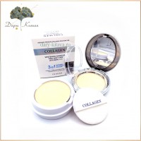 Осветляющая пудра со сменным блоком Enough Collagen Whitening Moisture Two Way Cake SPF30 PA+++