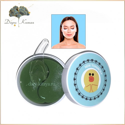 Гидрогелевые патчи для глаз с экстрактом водорослей NEW TONIMOLY 60 шт