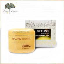 Укрепляющая ночная маска с коллагеном 3W CLINIC Collagen Sleeping Pack