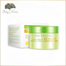 Массажный крем с экстрактом лимона BioAqua Skin Tone Up Massage Cream
