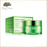 Увлажняющий крем для лица Алоэ Вера 92 BioAqua