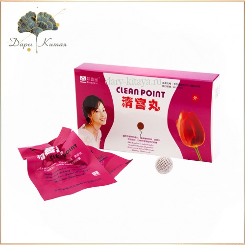Лечебно-Профилактические Травяные тампоны CLEAN POINT